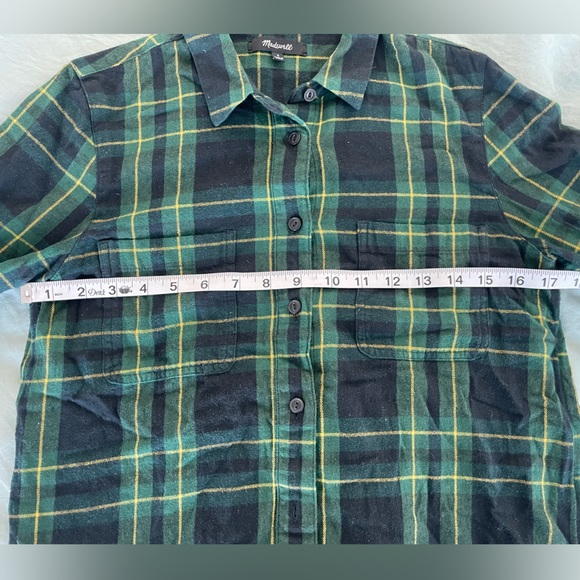 Flannel Boyshirt in Barlow Plaid—Small - Picture 6 of 8